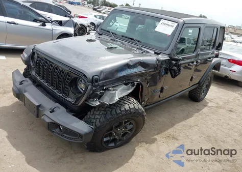 2025 Jeep Wrangler Willys 4Xe from USA, damaged, VIN 1C4RJXN63SW641492